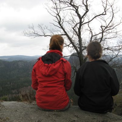 Pause auf dem Winterstein