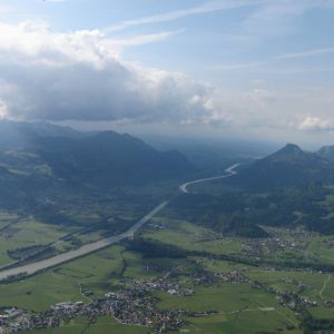 Aussicht Naunspitze ins Inntal