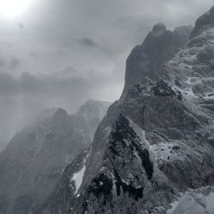 Wilder Kaiser im Nebel