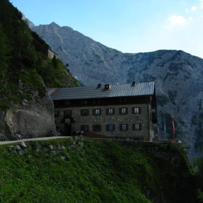 Etappenziel für heute: Karwendelhaus