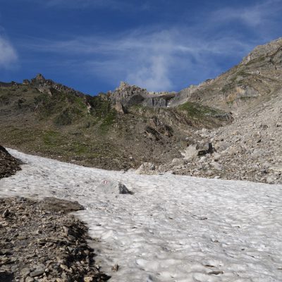 Der Aufstieg zum Geierjoch