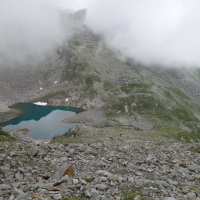 Blick auf den Friesenbergsee