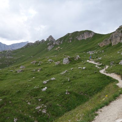 Wir folgen dem Dolomitenhöhenweg 2