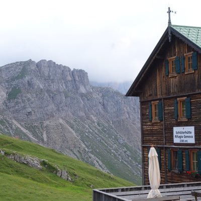 Ziel des Tages: Schlüterhütte