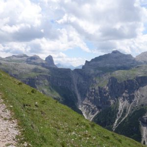 Weiterweg ab der Puezhütte