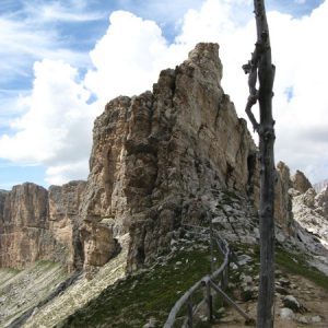 Bis auf das Crespeina-Joch