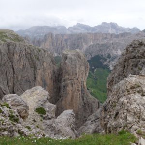 Blick zurück ins Tal