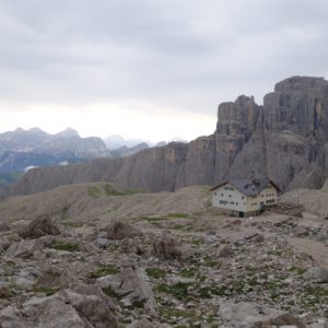 Die Pisciadiu Hütte