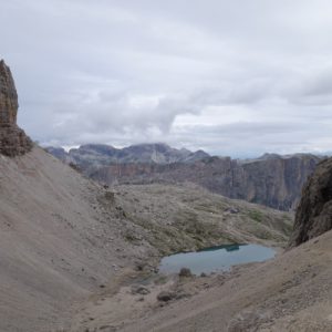 Blick zurück zum Lech de Pisciadu