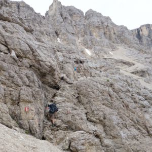 Und wieder ein kleiner Klettersteig