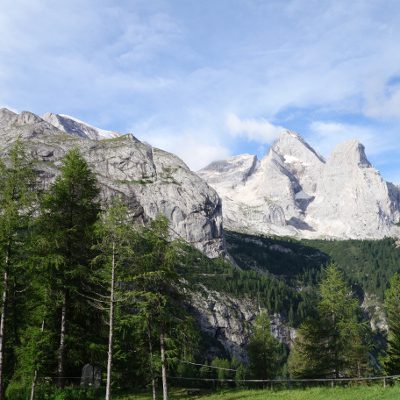 Blick auf die Dolomiten