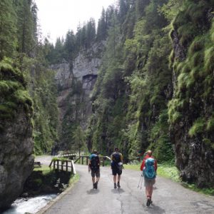 Durch ein Naturschutzgebiet ging es weiter