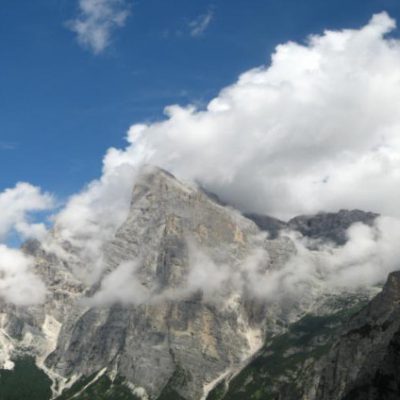Die markanten Zacken der Dolomiten