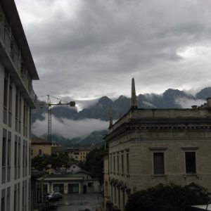 Regen in Belluno