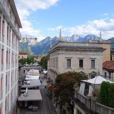 Blick aus dem Hotelzimmer