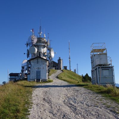 Blick zurück zum Rifugio Col Visentin