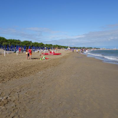 Am Strand von Cavallino