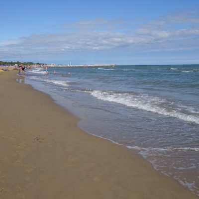 Am Strand von Cavallino