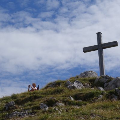 Gipfelkreuz vom Krottenkopf