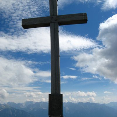 Gipfelkreuz der Hohen Kisten