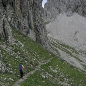 Zwischendurch auch mal entspannter Weg