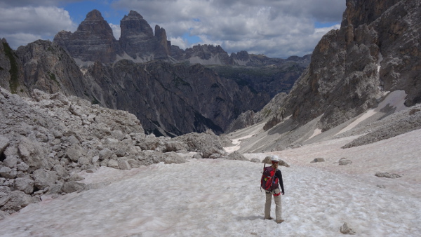 Sextner Dolomiten: Misurinasee – Fonda-Savio-Hütte – Bonacossaweg – Rifugio Lavaredo