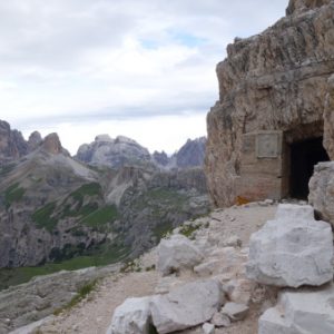 Eingang zum Paternkofel Klettersteig