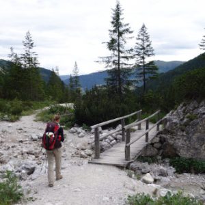 Der Weg ist schön und gemütlich