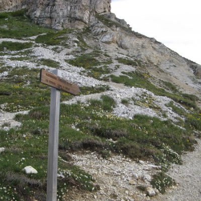 Weg zum Toblinger Knoten und Sextner Stein