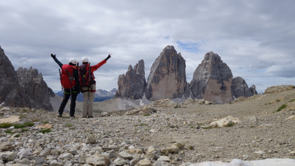 Sextner Dolomiten: Rifugio Lavaredo – Drei-Zinnen-Hütte – Toblinger Knoten – Zsigmondyhütte