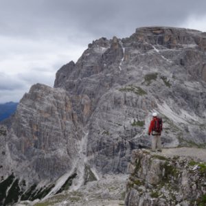 Auf dem Weg zum Klettersteig